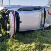 Dal Vercellese: Incidente stradale sulla SP11 bis a Borgo Vercelli