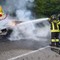 Auto a fuoco nel comune di Ghislarengo