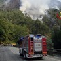 Cravagliana, senso unico alternato sulla SP a seguito degli incendi Cravagliana, senso unico alternato sulla SP a seguito degli incendi