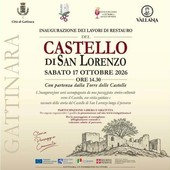 Gattinara, il 17 ottobre l’inaugurazione dei lavori al Castello di San Lorenzo