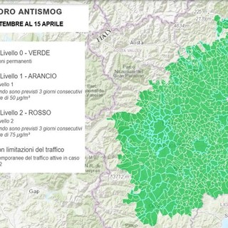 Piemonte, torna il protocollo antismog: le misure fino al 15 aprile 2026