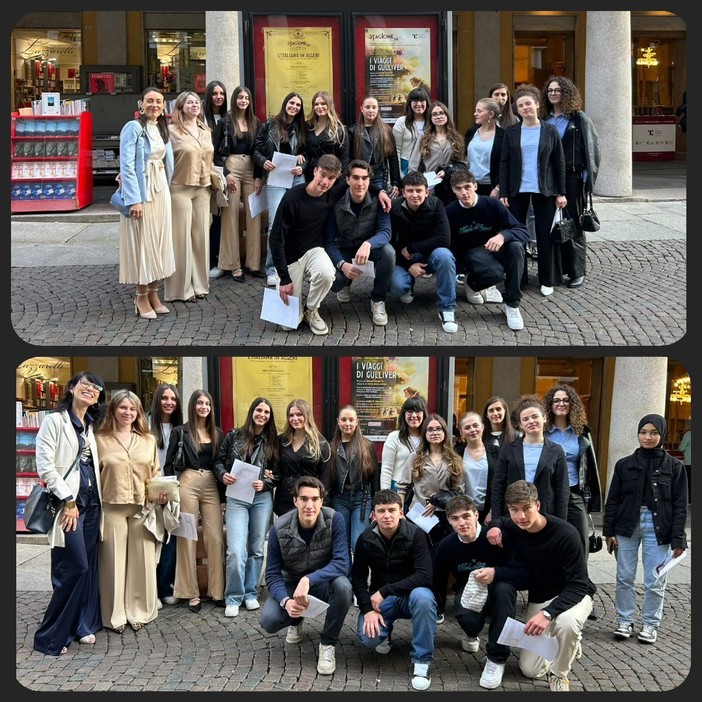 Gli studenti del Lancia al Teatro Coccia per “L’Italiana in Algeri”