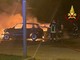 Tre auto a fuoco nella vicina Valsesia