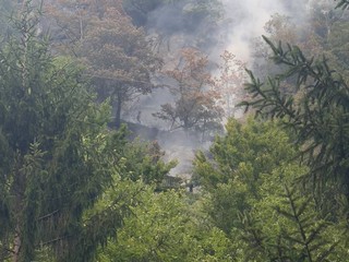 Incendi in Valsesia, nuovo focolaio a Mollia dopo un fulmine Incendi in Valsesia, nuovo focolaio a Mollia dopo un fulmine