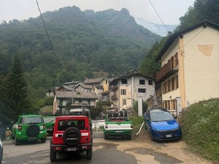Incendi in Valsesia, situazione difficile sul Monte Barone e a Cravagliana Incendi in Valsesia, situazione difficile sul Monte Barone e a Cravagliana