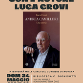 A Romagnano Sesia Luca Crovi racconta Andrea Camilleri