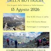 Colle della Bottigia, oggi l’incontro tra le genti della Valsesia e della Valle Anzasca Colle della Bottigia, oggi l’incontro tra le genti della Valsesia e della Valle Anzasca