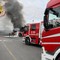 Da Novara: autogru in fiamme al terminal merci intermodale