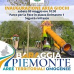 Lozzolo inaugura la nuova area giochi al Parco per la Pace