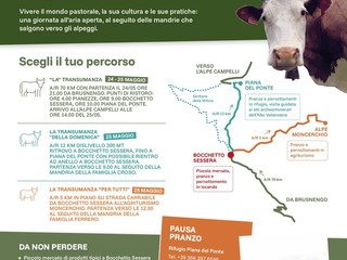Torna nel Biellese &quot;Transumando 2025&quot;: domenica 25 maggio la 25a edizione