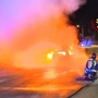 Borgosesia, auto a GPL in fiamme sulla SP 75: intervento dei Vigili del Fuoco Borgosesia, auto a GPL in fiamme sulla SP 75: intervento dei Vigili del Fuoco