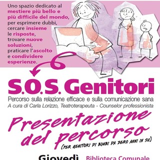 A Grignasco arriva &quot;S.O.S Genitori &quot;: un percorso di sostegno e consigli in biblioteca