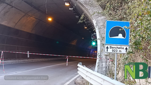 Valdilana, lavori di manutenzione alla galleria Berchelle: cambia la viabilità (foto di repertorio)