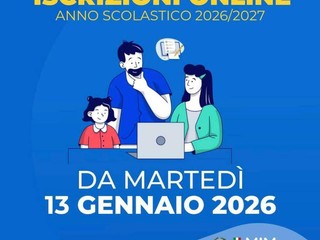 Scuola, iscrizioni per l’anno scolastico 2026/2027, c'è tempo fino a sabato