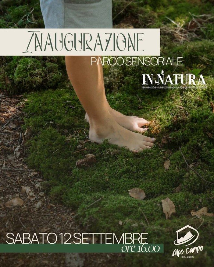 All’Alpe Campo inaugura “In Natura”, un nuovo parco sensoriale tra bosco e percezioni All’Alpe Campo inaugura “In Natura”, un nuovo parco sensoriale tra bosco e percezioni