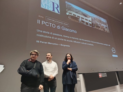 Giacomo Colombo del liceo Ferrari racconta a Torino la sua esperienza di PCTO