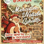 Varallo, l’8 dicembre i Mercatini di Natale: aperte le iscrizioni per artigiani, hobbisti e produttori locali