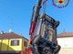 Auto finisce nel canale a Pezzana FOTO Auto finisce nel canale a Pezzana FOTO