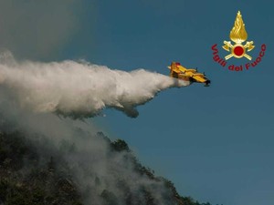 Incendi boschivi in Piemonte, prosegue senza sosta l'attività di contrasto: interventi anche in Valsesia Incendi boschivi in Piemonte, prosegue senza sosta l'attività di contrasto: interventi anche in Valsesia