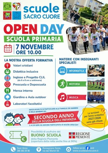 Open day a Romagnano Sesia e Prato Sesia, due appuntamenti per conoscere le scuole Open day a Romagnano Sesia e Prato Sesia, due appuntamenti per conoscere le scuole