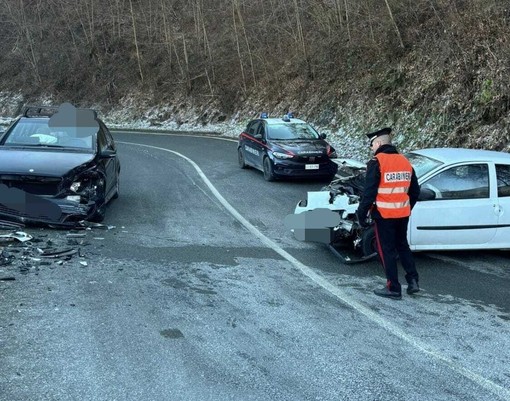 Scontro tra mezzi a Portula