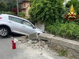 Auto fuori strada in località Vocca: Vigili del Fuoco e 118 collaborano per prestare soccorso