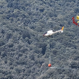 Nuovo fronte di fuoco in località Alpe La Res. Proseguono le operazioni