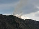 Fulmine scatena un incendio in Valsessera: fiamme ad alta quota sulla Punta delle Camosce