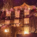 Incendio in alta Valsesia: a fuoco uno stabile a Cervatto FOTO e VIDEO