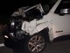 Jeep investe un cervo di 200 chili. L'animale è stato abbattuto a seguito delle ferite riportate FOTO