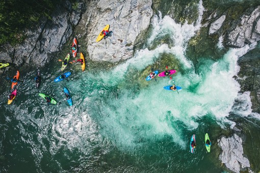 Kayak in Valsesia, evento internazionale sul Sesia tra Scopa e Balmuccia
