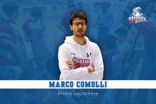 Barberi Valsesia Basket: confermato Marco Comolli come primo assistant coach