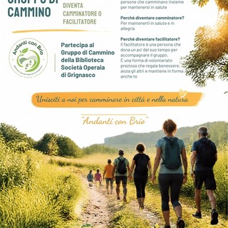 Grignasco, nasce “Andanti con brio”: camminare insieme per stare bene
