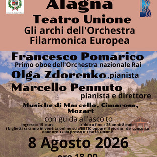L'Orchestra Filarmonica Europea torna in Valsesia con una ricca stagione di concerti