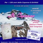 Capanna Gnifetti, una serata a Varallo per celebrare 150 anni di storia