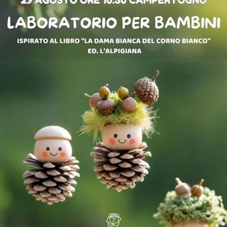 Campertogno, il 29 agosto laboratorio gratuito per bambini ispirato a “La Dama Bianca del Corno Bianco”