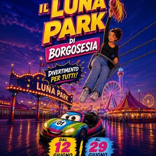Borgosesia, il Luna Park accompagna la festa patronale dei Santi Pietro e Paolo