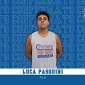 Luca Pasquini confermato in maglia Barberi Valsesia Basket per la prossima stagione