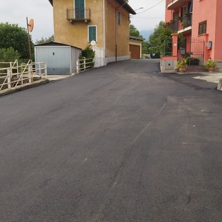 Valdilana, nuovo volto alla strada di frazione Guala e Cerruti-Vioglio (foto dalla pagina Facebook di comune di Valdilana)