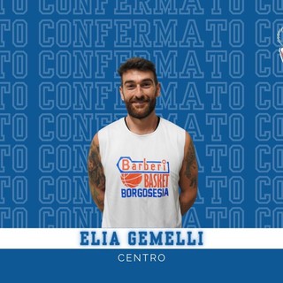 Barberi Valsesia Basket: Elia Gemelli confermato capitano