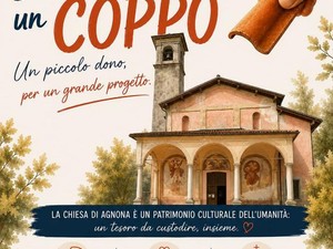 Borgosesia, “Dona un coppo” per sostenere il restauro del tetto della chiesa di Agnona Borgosesia, “Dona un coppo” per sostenere il restauro del tetto della chiesa di Agnona