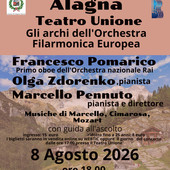L'Orchestra Filarmonica Europea torna in Valsesia con una ricca stagione di concerti L'Orchestra Filarmonica Europea torna in Valsesia con una ricca stagione di concerti
