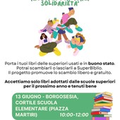 A Borgosesia libri scolastici in circolo con SuperBiblio