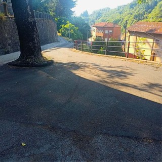 Valdilana, conclusi i lavori di messa in sicurezza della strada di frazione Picco (foto dalla pagina Facebook di Comune di Valdilana)