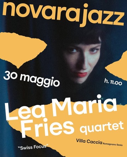 NovaraJazz a Villa Caccia con il Lea Maria Fries Quartet