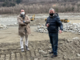 Il sopralluogo effettuato dal presidente della Provincia di Vercelli Eraldo Botta e dal vicesindaco di Varallo Pietro Bondetti