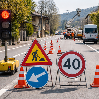 A Bettole traffico a senso unico alternato dal 23 al 27 marzo per lavori sulla linea elettrica