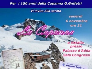 Capanna Gnifetti, una serata a Varallo per celebrare 150 anni di storia Capanna Gnifetti, una serata a Varallo per celebrare 150 anni di storia