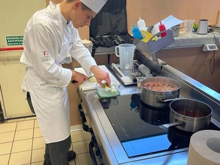 Luca Bachini conquista l’argento alle finali regionali del campionato italiano di cucina