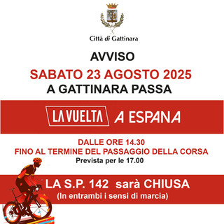 Gattinara saluta la Vuelta a España: il grande ciclismo passa in città